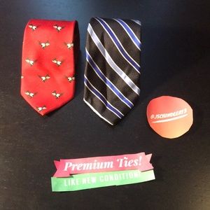 Lot of 2 YOUTH TIES!